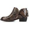 Journee Women's Livvy Medium and Wide Width Booties - 2 of 4
