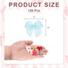 Unique Bargains Craft DIY Gift Packaging Accessories Satin Mini Flower Bows - 2 of 4