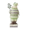 Jim Shore 11.0 Inch Christmas In The Woods White Woodland Santa Staff Santa Figurines - 2 of 3