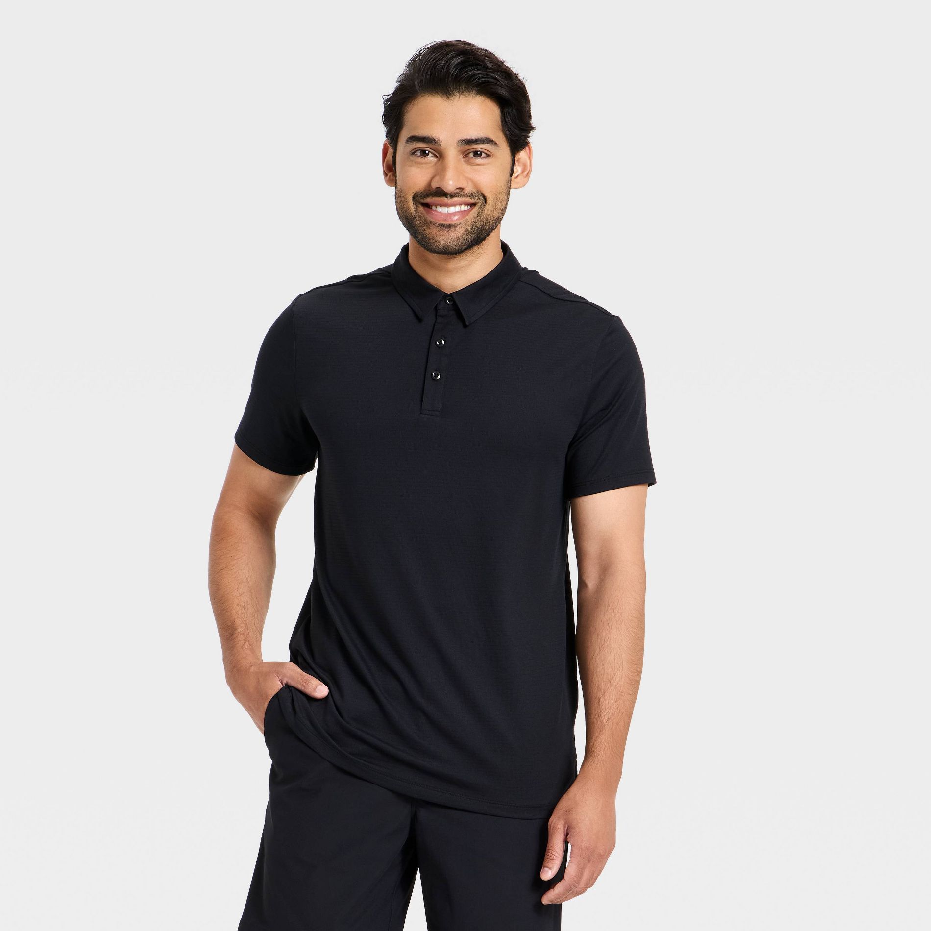 Men's Linear Mesh Polo Shirt - All In Motion™