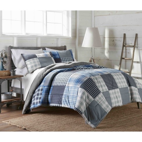 Shavel Home Products - Micro Flannel Reverse To Comforter Set, Full ...