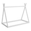 CAVINAS Twin Size Wooden Tent Bed Frame for Boys Girls Teens,Montessori Style Floor Bed for Kids Room,Bedroom - 4 of 4