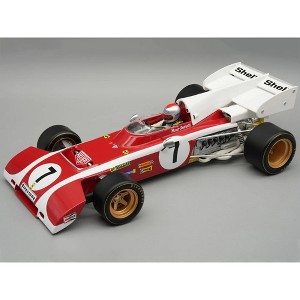 Ferrari 312 B2 #7 Mario Andretti F1 "South African GP" (1972) "Mythos Series" with Figure and Case 1/18 Model Car by Tecnomodel - 1 of 3