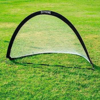 Champion Sports Children's Large Soccer Pop Up Goal for Beginners or Experienced Players
