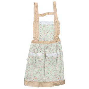Unique Bargains H Shoulder Canvas Apron 1 Pc - 1 of 4