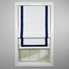 Versailles Valentina Cordless Roman Blackout Shades For Windows Insides/Outside Mount Navy - 4 of 4