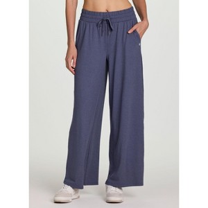 RBX Active Women's Ultra Lightweight Buttery Soft Stretchy Wide Leg Everyday Lounge Pants with Pockets and Adjustable Waistband - 1 of 4