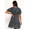 Petal and Pup Tasmin Midi Dress - Blue Floral XL - 4 of 4