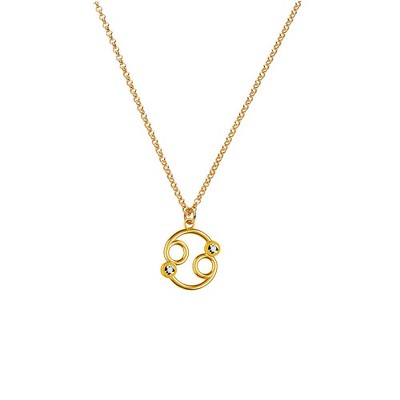 Give Me a Sign Zodiac Name Necklace - Gold Vermeil