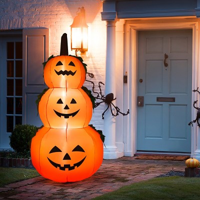 Costway 5FT or 6FT or 12FT Halloween  Decoration with LED Lights  Yard Decoration