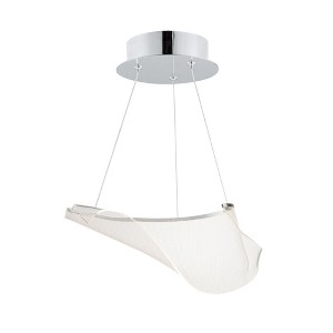 ET2 Lighting Rinkle 1 - Light Pendant in  Polished Chrome - 1 of 3