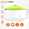 EAGLE PEAK 10x10 Pop Up Canopy Instant Tent w/ 4 Weight Bags - 3 of 4