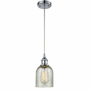 Caledonia - 1 Light Cord Hung Mini Pendant In Industrial Style-10 Inches Tall and 5 Inches Wide - 1 of 1