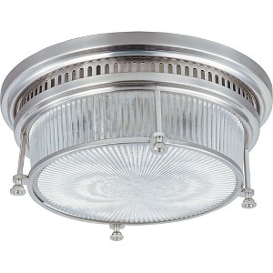 Maxim Lighting Hi-Bay 2 - Light Flush Mount in  Satin Nickel - 1 of 2