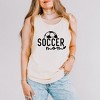 Simply Sage Market Women's Soccer Mom Ball Racerback Tank - 2 of 2