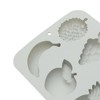 Unique Bargains Candy Mould 6-Cavity Fruit Candy Mould Durian Grape Strawberry Banana Apples PineApples Hand Wash 6.34"x5.79"x1.06" 1 Pc - 4 of 4
