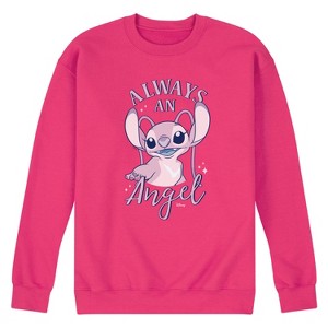 Men's - Disney - Lilo & Stitch Graphic Fleece Sweatshirt - 1 of 4