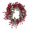 Gulches 29" EUCALYPTUS/BERRY WREATH - 2 of 4