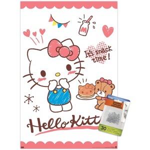 Trends International Hello Kitty: 25 Snack Time - Kitty Pancakes Unframed Wall Poster Prints - 1 of 4