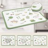REGALWOVEN Large Diatomaceous Stone Dish Drying Mat for Kitchen Counter, Dishes, Cups - 4 of 4