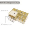 Unique Bargains Makeup Organizer W/ 2 Drawer 8 Grids 1 Pc - 3 of 4
