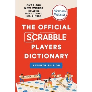 The Official Scrabble Players Dictionary - 7th Edition by  Merriam-Webster (Paperback) - 1 of 1