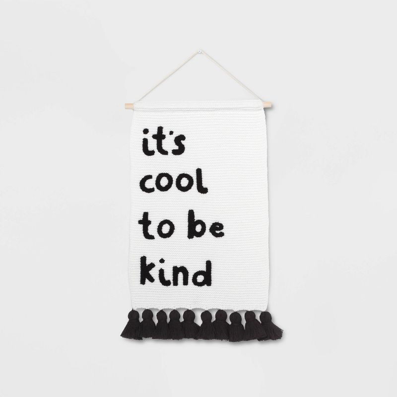 It&#39;s Cool to be Kind Hanging Kids&#39; Knit Banner - Pillowfort&#8482;, 1 of 13