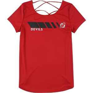 Touch by G-III Womens NJ Devils Graphic T-Shirt - 1 of 2
