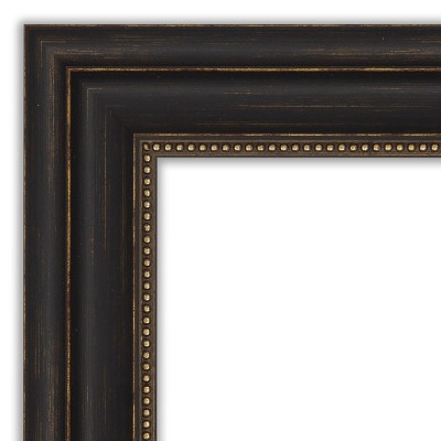 Natural Cork Board with Bronze Beaded Frame, 39" x 22"