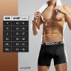 Rocky Men's 6" Boxer Briefs, 2 PACK, 4-Way High Performance Pouch Underwear, Tagless - image 4 of 4