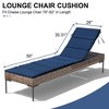 Crestlive Products Outdoor Chaise Lounge Cushion Foldable Outdoor Lounge Chair Cushion for Patio Furniture - 2 of 4