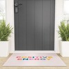 socoart positive energy I 36" x 24" Welcome Mat - Society6 - 2 of 3