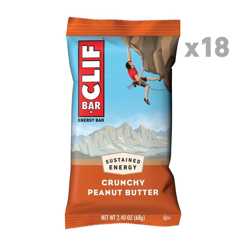 CLIF Bar Crunchy Peanut Butter Energy Bars , 3 of 18