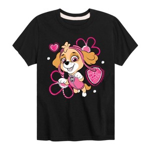 Boys' - Paw Patrol - Skye Sketch Short Sleeve Graphic T-Shirt - 1 of 4