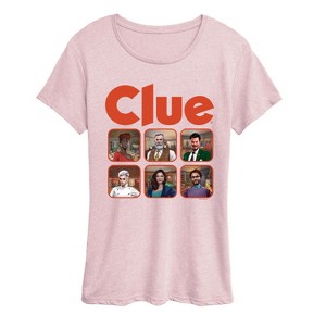 Women's - Clue - Clue Grid Short Sleeve Graphic T-Shirt - 1 of 3