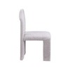 Meridian Furniture,Bennett Boucle Fabric Dining Chair, Set of 2 - 3 of 4