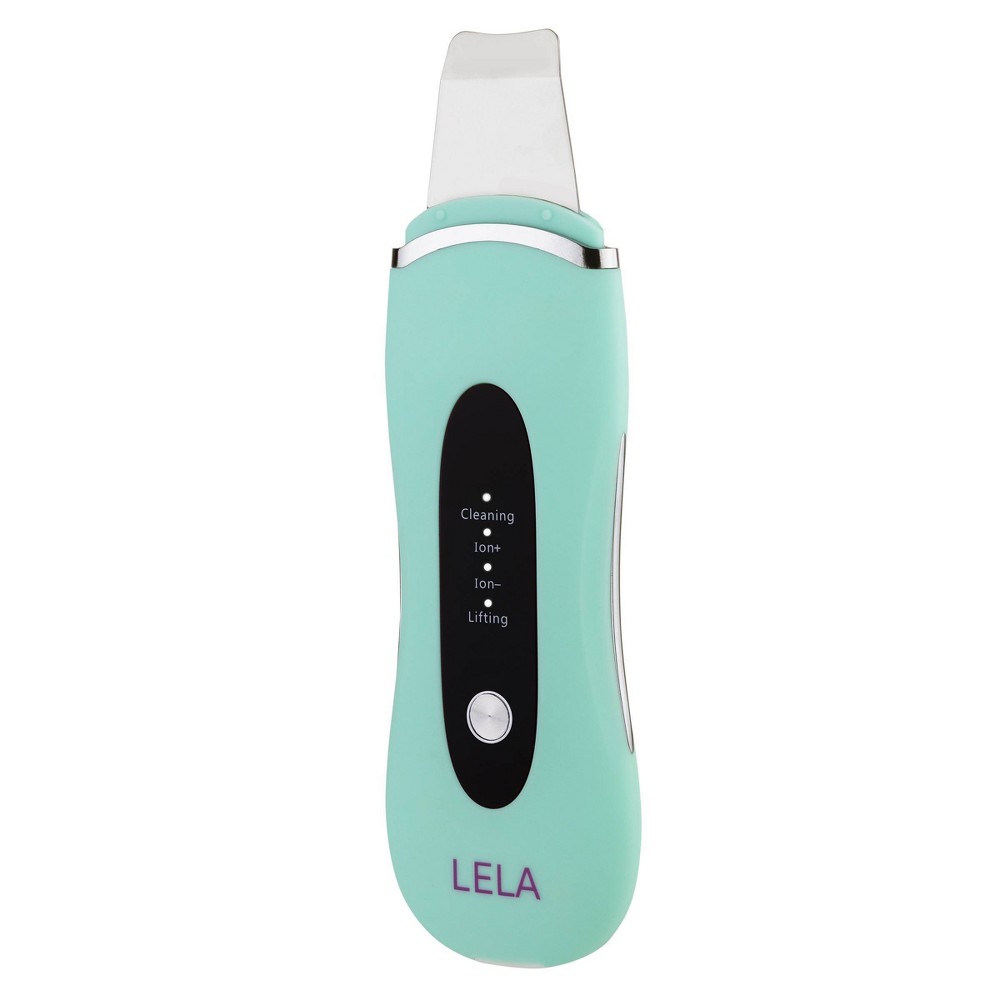 Spa Sciences LELA Ultrasonic Skin Scrubber Spatula, with 4 Treatment Modes - Mint