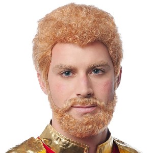 Costume Culture by Franco LLC Prince Wig and Beard Adult Costume Accessories - 1 of 4