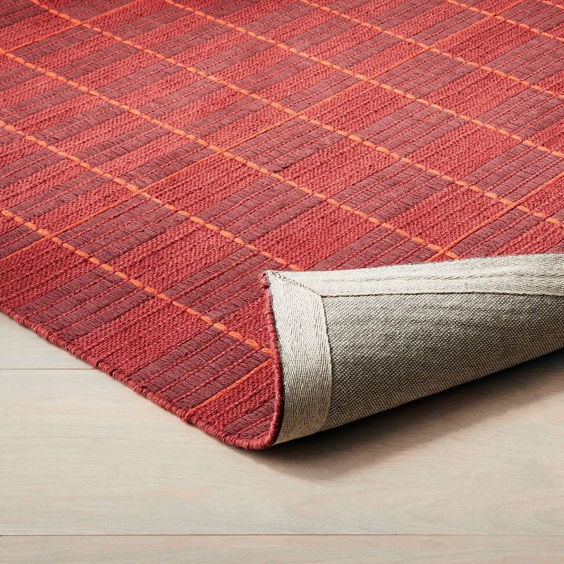 Backing Broken Striped Rug Red - Opalhouse™ designed with Jungalow™, 3 of 4