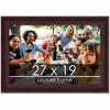 PosterPalooza | Linear Brown Picture Frame - UV Acrylic, Backing Board, Hanging Hardware Included - 2 of 4
