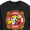Boys' - Disney - Firefighter Mickey Graphic Long Sleeve Fleece Sweatshirt - 2 of 4