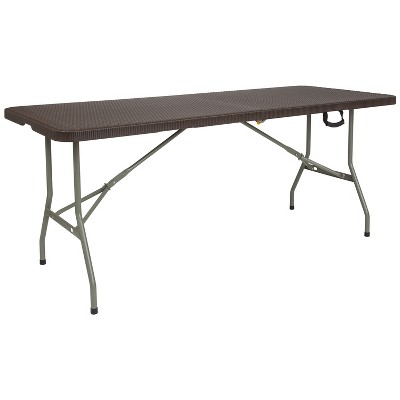 target plastic folding table