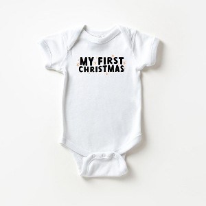 The Juniper Shop My First Christmas Stars Baby Bodysuit - 1 of 2