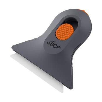 Slice 10594 Mini Utility Scraper | Compact, Lockable Blade, Never Rusts | Finger Friendly Ceramic Safety Knife Blade