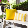 Kumasinova 14"x20" Weather Resistant Striped Pillows,Couch Pillows with Premium Polyester Fill,Decorative Pillows for Bed,Patio - 3 of 4