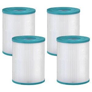 Hurricane 4 Pack HF4405-02 Advanced Spa Filter Cartridge for PRB25SF, Unicel C-4405, Filbur FC-2387, CMP 25392-000-100, Rainbow Dynamic Series IV - 1 of 4