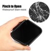 Unique Bargains Mini Portable PU Leather Jewelry Storage Makeup Bag 2 Pcs - 3 of 4