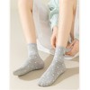 Anna-Kaci 3 Pairs Women's Crew Socks with Polka Dot Pattern and Panda Embroidery - 3 of 4
