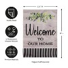 Evergreen Wood Grain Welcome Garden Burlap Flag 12.5 x 18 Inches Indoor Outdoor Decor - 3 of 4
