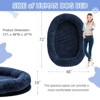 Human Dog Shared Bed - Large Plush Pet Bed with Washable Cover & Orthopedic Foam - 4 of 4